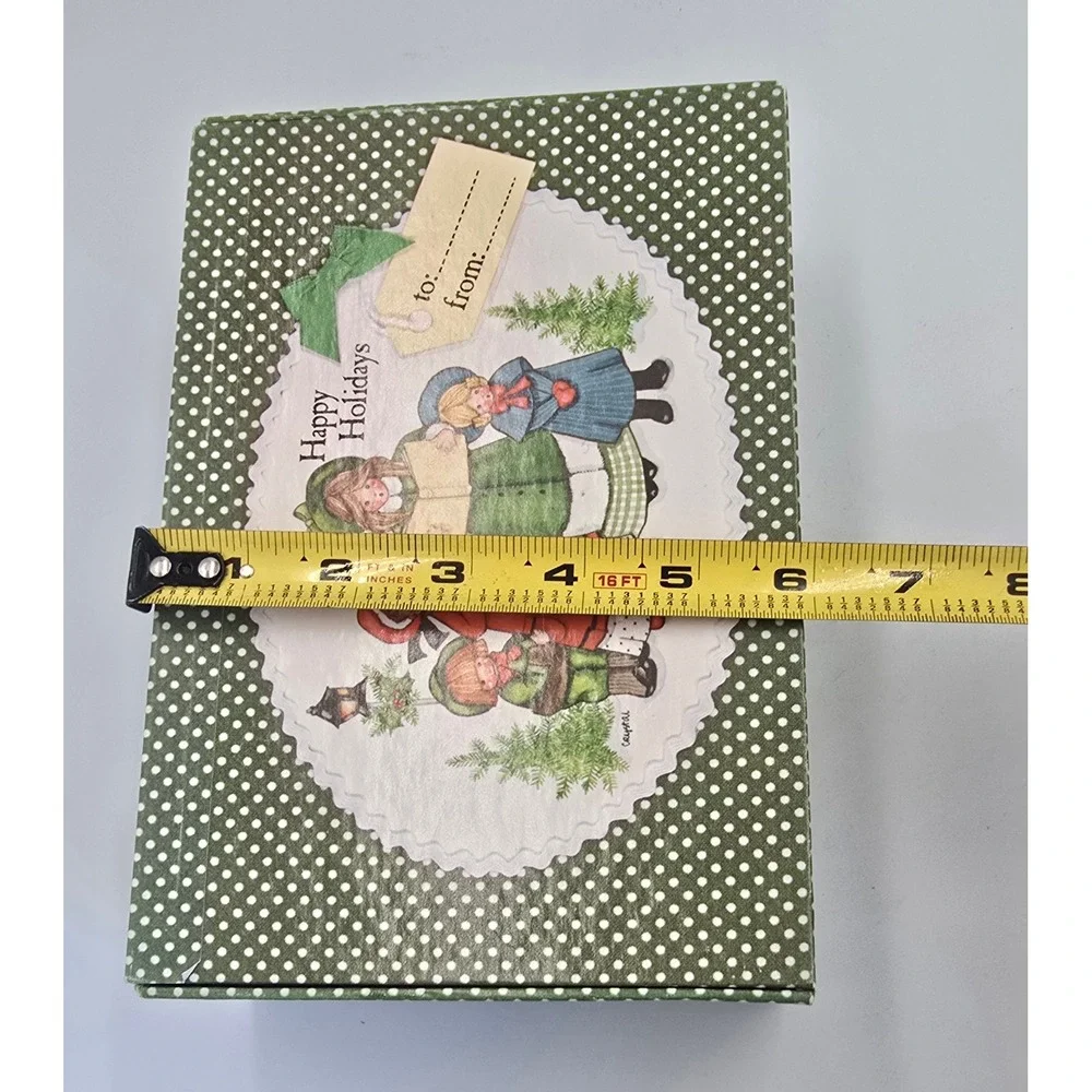 Vintage General Box Co. Christmas Nestled Pencil Gift Box Set‎ 3ct. NEW